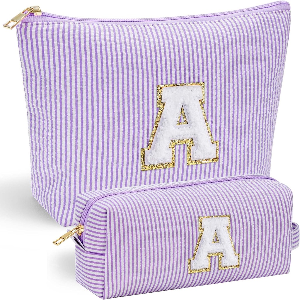 Personalized Monogram Makeup Bag Cosmetic Bag Travel Toiletry Bag